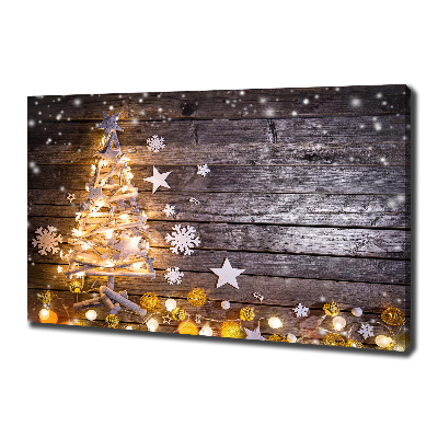 Fotobild Beleuchteter Weihnachtsbaum