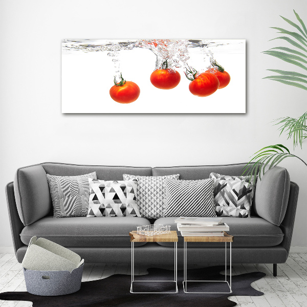 Wandbild Tomaten unter Wasser