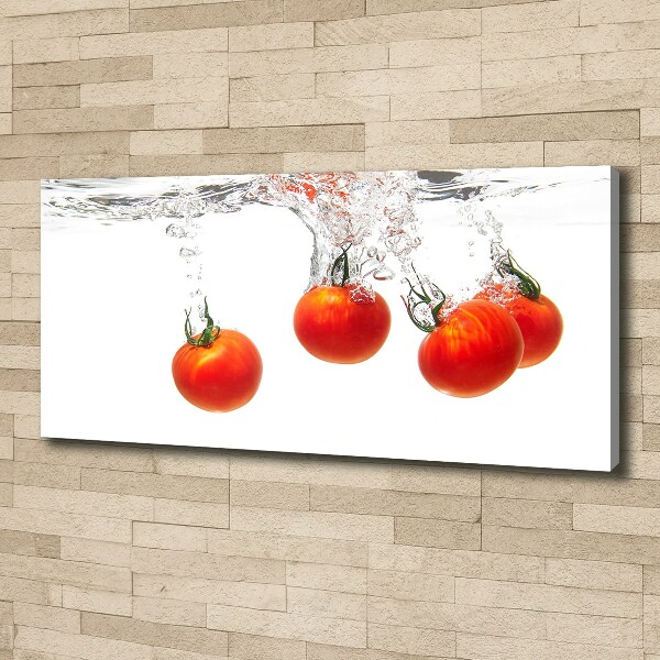 Wandbild Tomaten unter Wasser