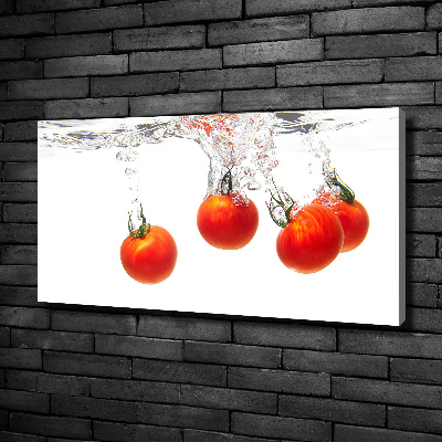 Wandbild Tomaten unter Wasser