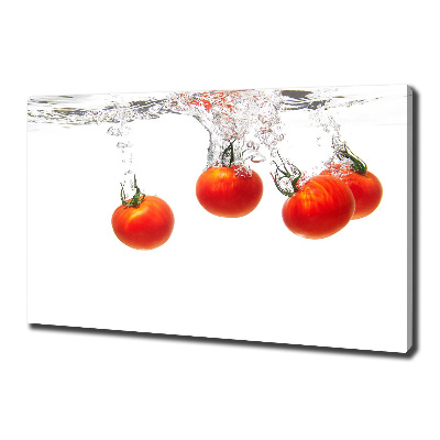 Wandbild Tomaten unter Wasser