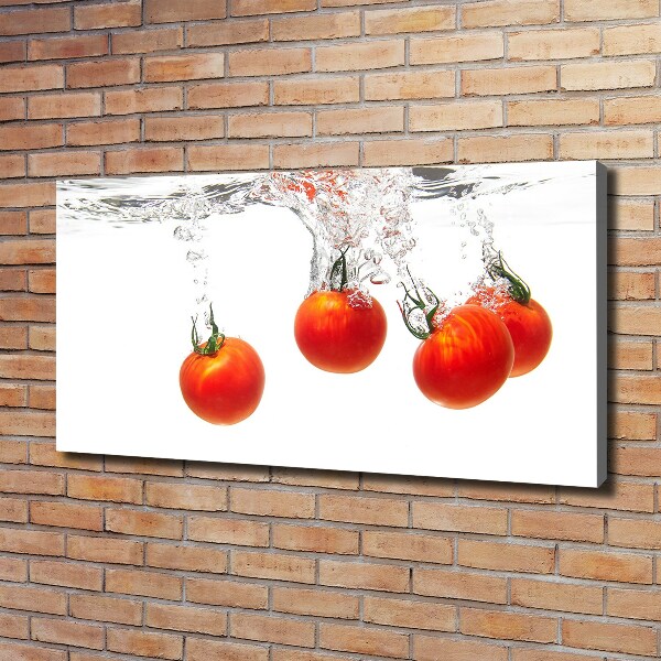 Wandbild Tomaten unter Wasser