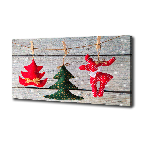 Bild auf leinwand Dekorationen an einer Schnur