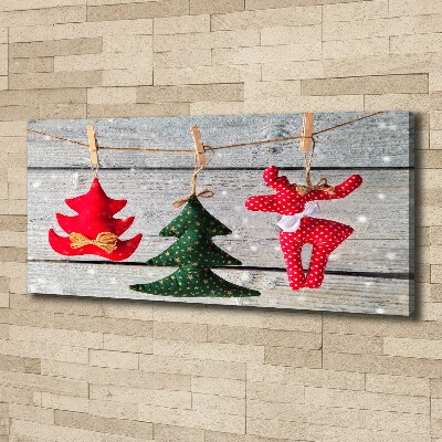 Bild auf leinwand Dekorationen an einer Schnur