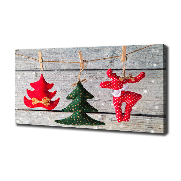 Bild auf leinwand Dekorationen an einer Schnur