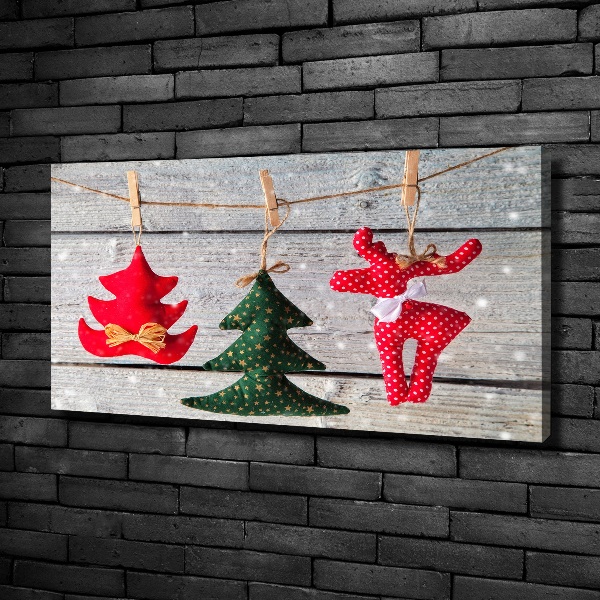 Bild auf leinwand Dekorationen an einer Schnur