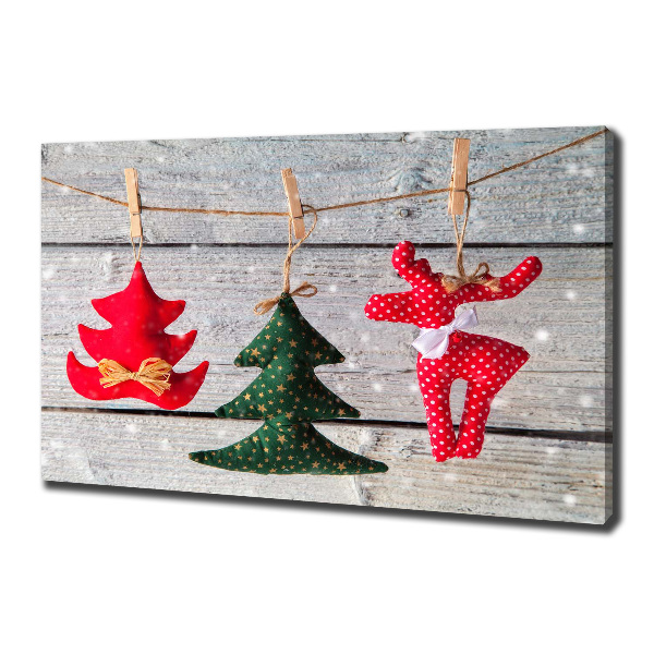 Bild auf leinwand Dekorationen an einer Schnur