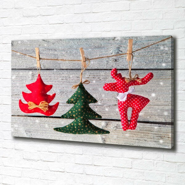 Bild auf leinwand Dekorationen an einer Schnur