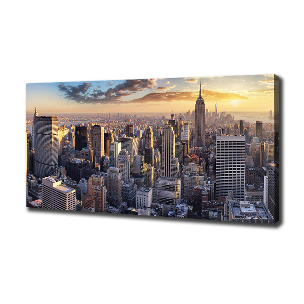 Wandbild New York aus der Vogelperspektive
