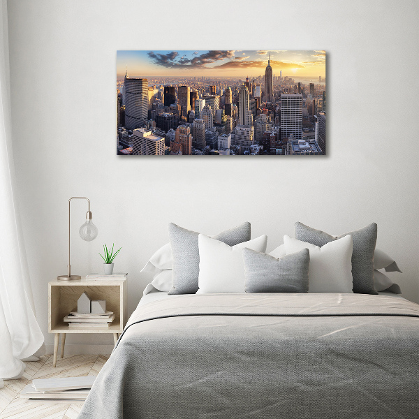 Wandbild New York aus der Vogelperspektive