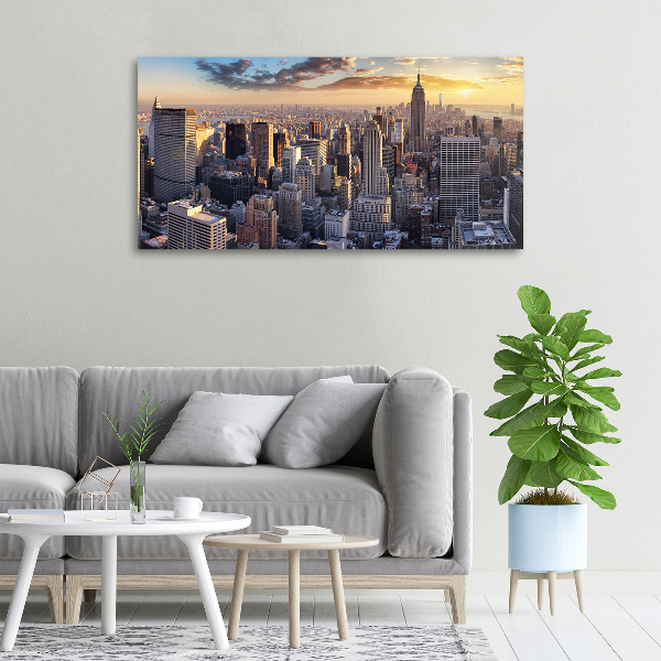 Wandbild New York aus der Vogelperspektive