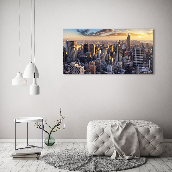 Wandbild New York aus der Vogelperspektive