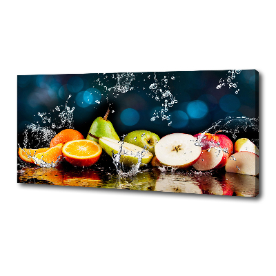 Bild auf leinwand Obst und Wasser