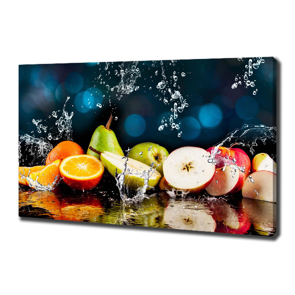 Bild auf leinwand Obst und Wasser