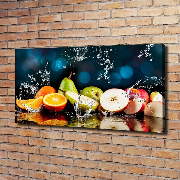 Bild auf leinwand Obst und Wasser