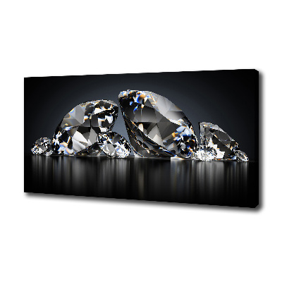Wandbild Diamanten