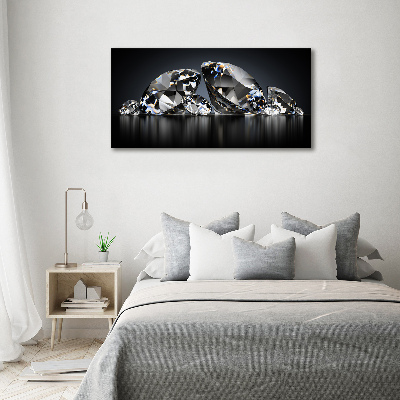Wandbild Diamanten