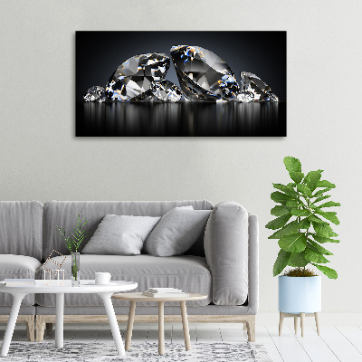 Wandbild Diamanten
