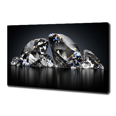 Wandbild Diamanten