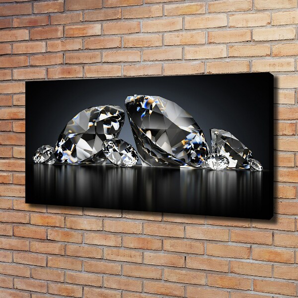 Wandbild Diamanten