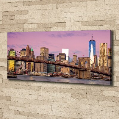 Bild auf leinwand Manhattan, New York