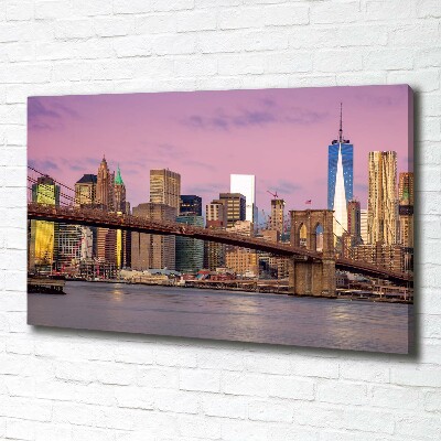 Bild auf leinwand Manhattan, New York