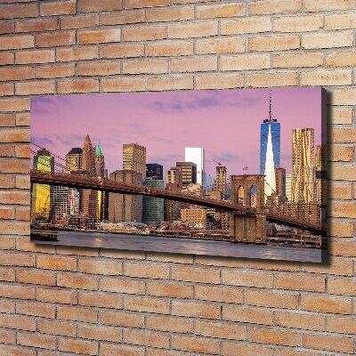 Bild auf leinwand Manhattan, New York
