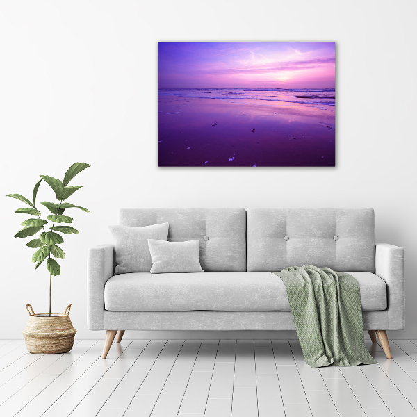 Wandbild Sonnenuntergang, Sonne, Meer