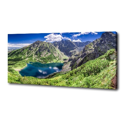 Wandbild Schwarzer Teich, Tatra-Gebirge