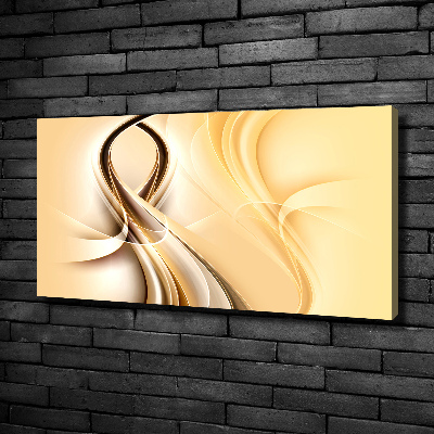 Bild auf leinwand Abstrakte Wellen