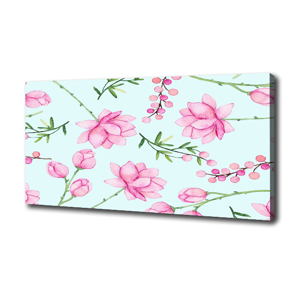 Wandbild Blüten und Beeren