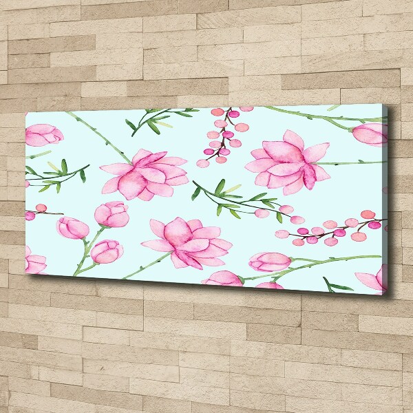 Wandbild Blüten und Beeren