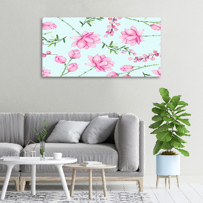 Wandbild Blüten und Beeren