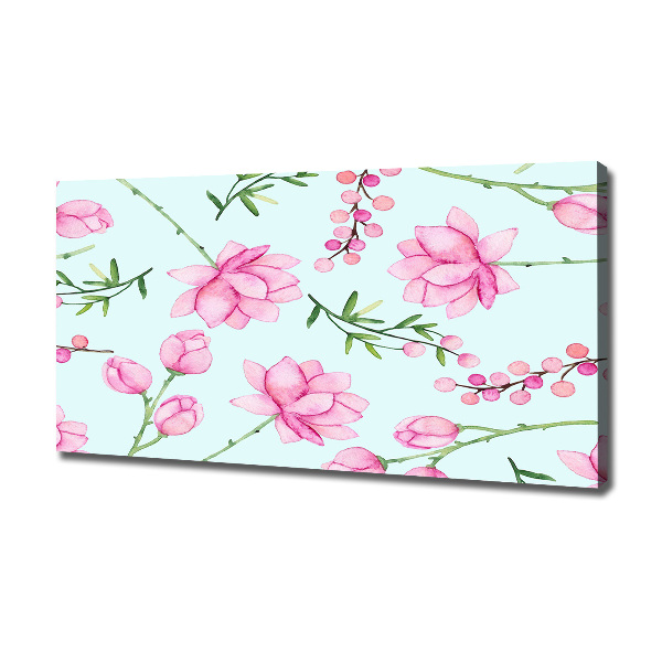 Wandbild Blüten und Beeren