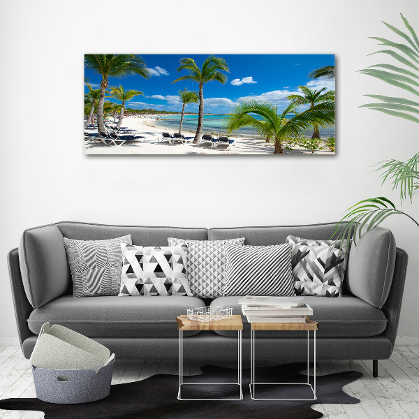 Wandbild Maledivenstrand