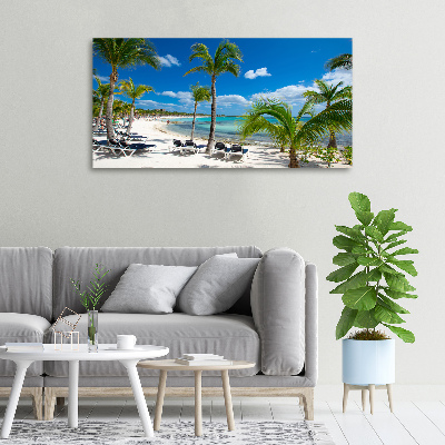 Wandbild Maledivenstrand