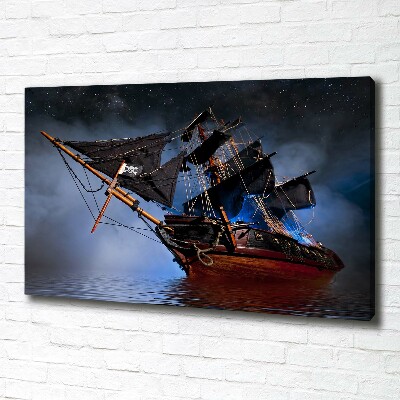 Bild auf leinwand Piratenschiff