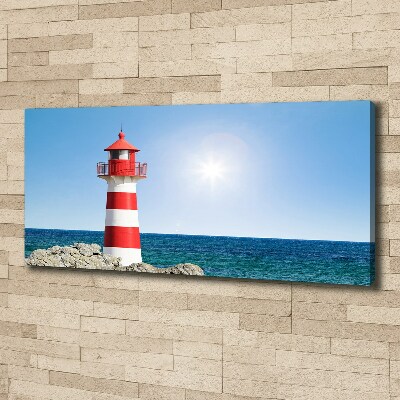 Bild auf leinwand Leuchtturm