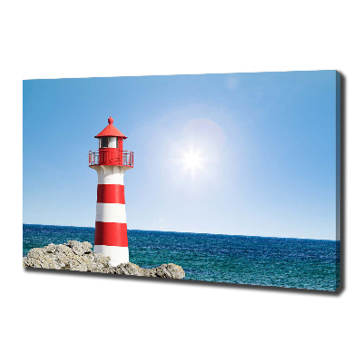 Bild auf leinwand Leuchtturm