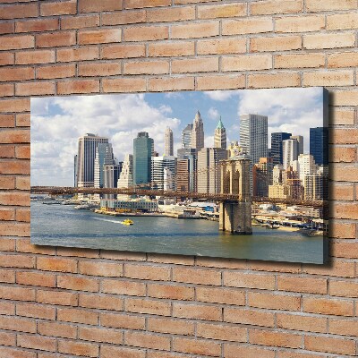 Bild auf leinwand Manhattan, New York