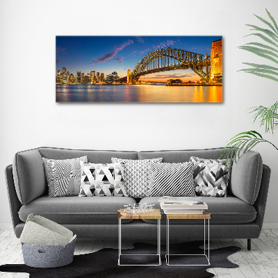 Bild auf leinwand Skyline von Sydney