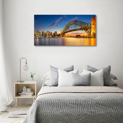Bild auf leinwand Skyline von Sydney