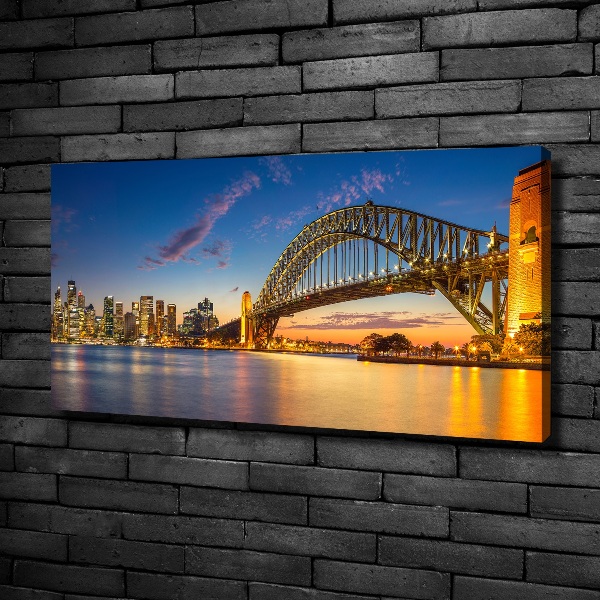 Bild auf leinwand Skyline von Sydney