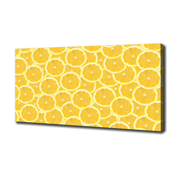 Bild auf leinwand Zitronenscheiben