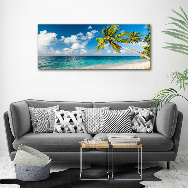 Wandbild Maledivenstrand
