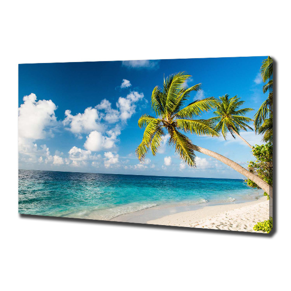 Wandbild Maledivenstrand