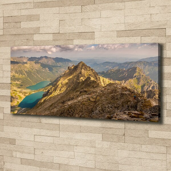 Wandbild Das Meeresauge der Tatra-Berge