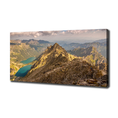 Wandbild Das Meeresauge der Tatra-Berge
