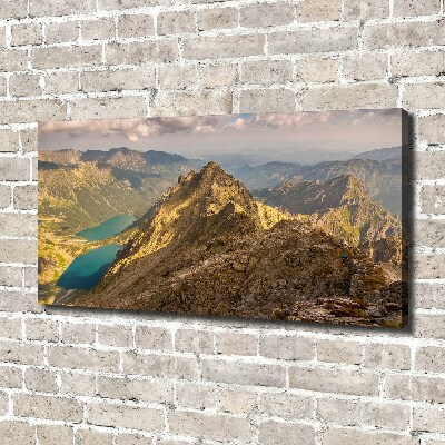 Wandbild Das Meeresauge der Tatra-Berge