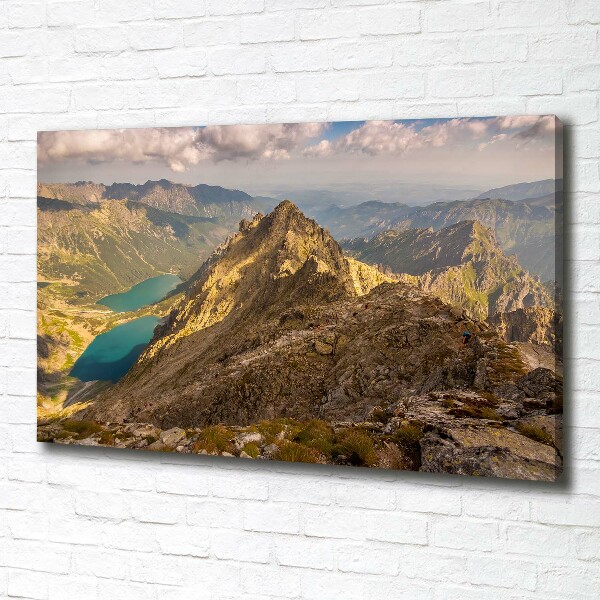 Wandbild Das Meeresauge der Tatra-Berge